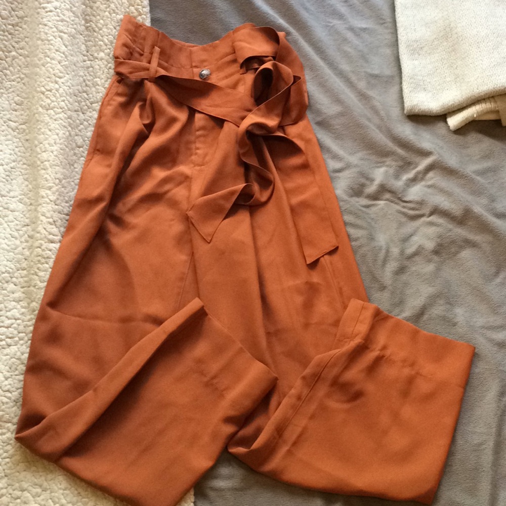 Madewell paper bag trousers. Size 00.